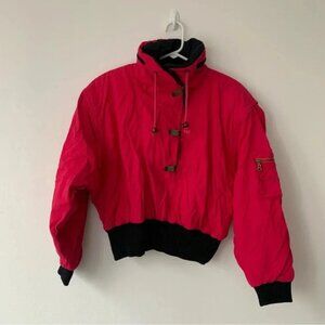 Vintage Bogner Pink Fuschia Ski Jacket Pullover